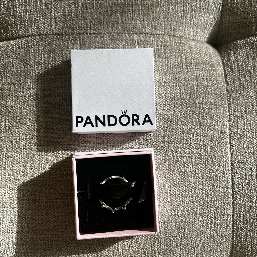 Women's Metallic Moments Silver Crown Ring